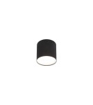 Oprawy sufitowe na wymienne źródło światła - Nowodvorski POINT PLEXI M Spot Natynkowa Max moc 1x10W only LED GU10  Czarny 6526 - product 1