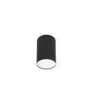 Oprawy sufitowe na wymienne źródło światła - Nowodvorski POINT PLEXI L Spot Natynkowa Max moc 1x20W E27  Czarny 6530 - product 1