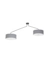 Nowodvorski HAWK GRAY II Przysufitowa 6xE27 Szary 6541