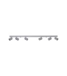 Lampy sufitowe reflektory - Nowodvorski EYE SPOT Reflektor/Spot Max moc 6x10W only  LED GU10  Srebrny 6608 - product 1