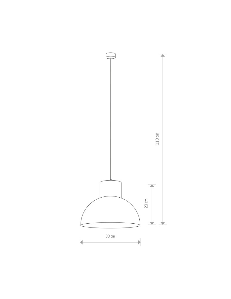 Lampy wiszące - Nowodvorski WORKS Sufitowa Wisząca Max moc 1x60W E27  Czarny 6613 - product kolory-swiatla.pl 2