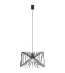 Lampy wiszące - Nowodvorski NESS Sufitowa Wisząca Max moc 1x60W E27  Czarny 6768 - product 1