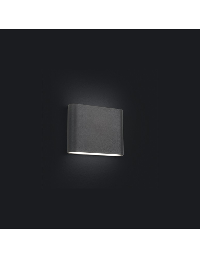 Nowodvorski SEMI LED Zewnętrzna Ścienna 1xLED Czarny 6775