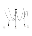 Lampy wiszące pająki - Nowodvorski SPIDER Sufitowa Wisząca Max moc 5x60W E27  Czarny 6788 - product 1