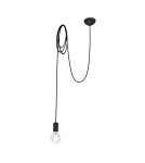 Lampy wiszące pająki - Nowodvorski SPIDER Sufitowa Wisząca Max moc 1x60W E27  Czarny 6792 - product 1