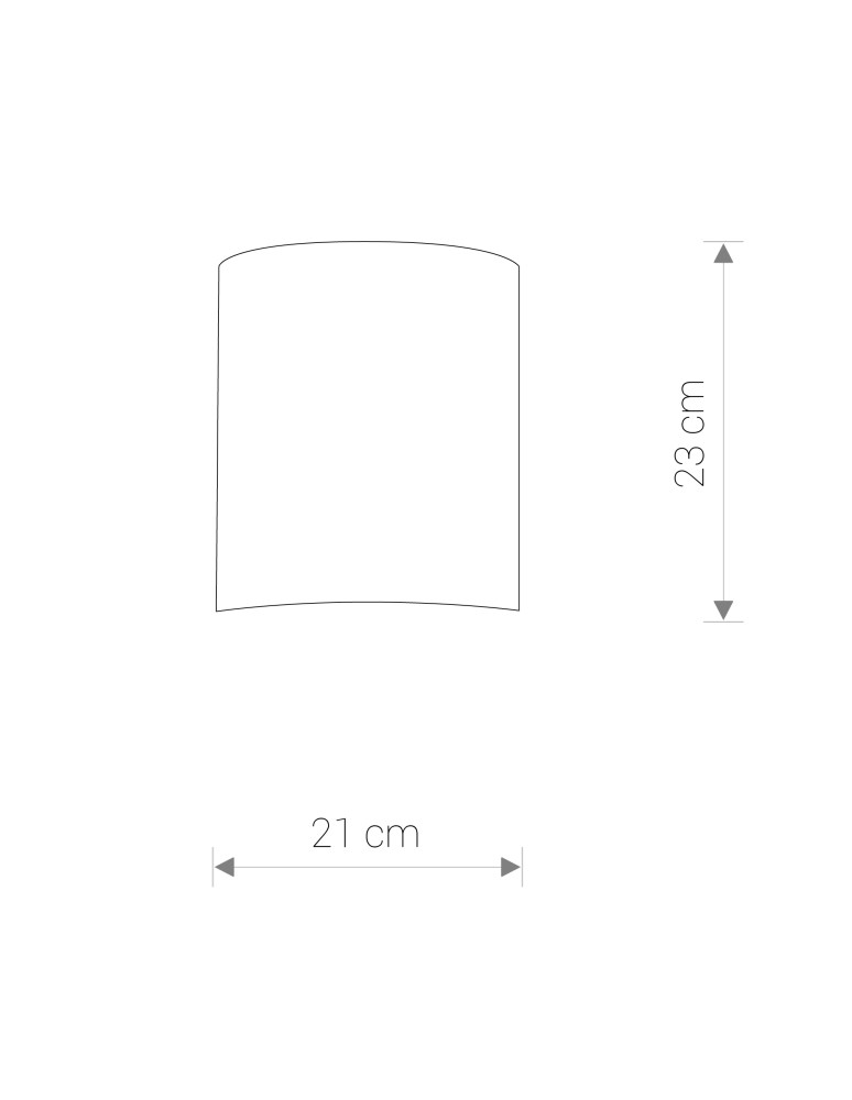 Kinkiety - Nowodvorski ALICE XS Ścienna Kinkiet Max moc 1x60W E27  Szary 6812 - product kolory-swiatla.pl 2