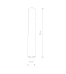 Oprawy sufitowe na wymienne źródło światła - Nowodvorski EYE L Spot Natynkowa Max moc 1x35W GU10  Czarny 6838 - product 3
