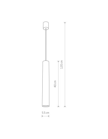 Nowodvorski EYE L Wisząca 1xGU10 Czarny 6841 - produkt 2