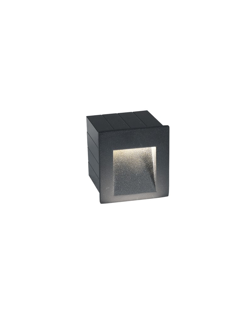 Nowodvorski STEP LED Zewnętrzna Ścienna Do Wbudowania 1xLED Grafitowy 6907