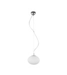 Lampy wiszące - Nowodvorski NUAGE S Sufitowa Wisząca Max moc 1x60W E27  Biały 7024 - product 1