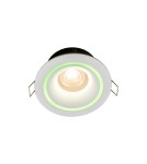 Lampy podtynkowe hermetyczne - Nowodvorski FOXTROT Spot Podtynkowa Max moc 1x15W GU10 IP54/20 Biały 8373 - product 4