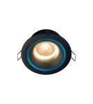 Lampy podtynkowe hermetyczne - Nowodvorski FOXTROT Spot Podtynkowa Max moc 1x15W GU10 IP54/20 Czarny 8374 - product 3
