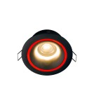 Lampy podtynkowe hermetyczne - Nowodvorski FOXTROT Spot Podtynkowa Max moc 1x15W GU10 IP54/20 Czarny 8374 - product 4
