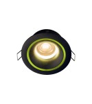 Lampy podtynkowe hermetyczne - Nowodvorski FOXTROT Spot Podtynkowa Max moc 1x15W GU10 IP54/20 Czarny 8374 - product 5