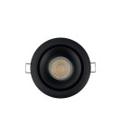 Lampy podtynkowe hermetyczne - Nowodvorski FOXTROT Spot Podtynkowa Max moc 1x15W GU10 IP54/20 Czarny 8374 - product 6
