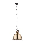 Lampy wiszące - Nowodvorski AMALFI L Sufitowa Wisząca Max moc 1x40W E27  Złoty 8381 - product 1