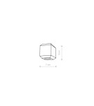 Nowodvorski CAMELEON GEOMETRIC B Klosz Systemu CAMELEON Szary 8425 Nowodvorski CAMELEON GEOMETRIC B Klosz Systemu CAMELEON Szary 8425
