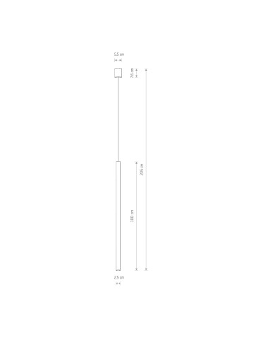 Nowodvorski LASER 1000 Wisząca 1xG9 Mosiądz 8434 - produkt 2