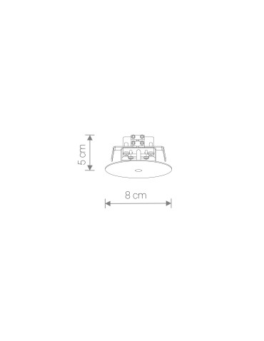 Nowodvorski CAMELEON CANOPY F Puszka Podtynkowa Systemu CAMELEON Biały 8548 - produkt 2