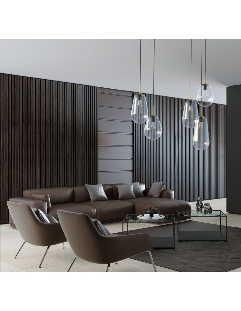 Nowodvorski PEAR L Sufitowa Wisząca Max moc 40W E27  Transparentny 8671