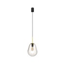Lampy wiszące - Nowodvorski PEAR S Sufitowa Wisząca Max moc 40W E27  Transparentny 8673 - product 1