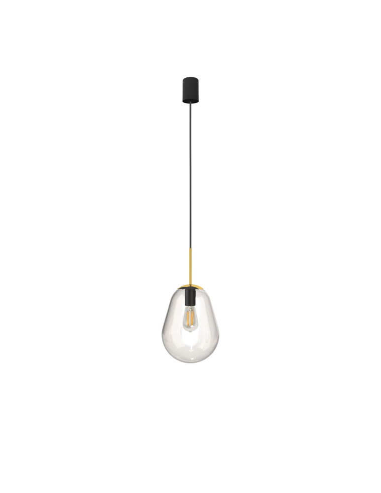 Nowodvorski PEAR S Wisząca 1xE27 Transparentny 8673
