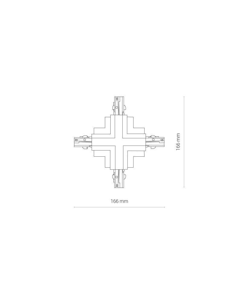 Nowodvorski CTLS RECESSED POWER X CONNECTOR Akcesoria Podtynkowe Systemu Biały 8678 Nowodvorski CTLS RECESSED POWER X CONNECTOR Akcesoria Podtynkowe Systemu Biały 8678