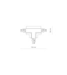 Nowodvorski CTLS REC POWER T CONN RIGHT2 BL (TR2) Akcesoria Podtynkowe Systemu Czarny 8682 Nowodvorski CTLS REC POWER T CONN RIGHT2 BL (TR2) Akcesoria Podtynkowe Systemu Czarny 8682