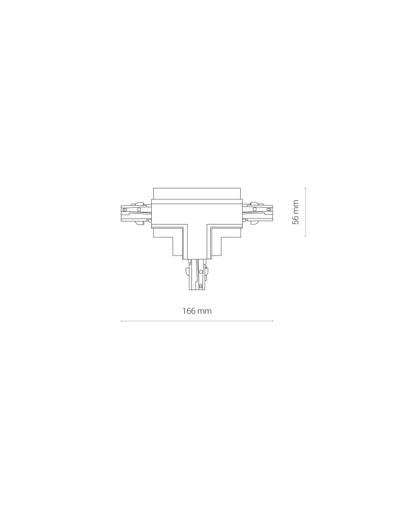 Nowodvorski CTLS REC POWER T CONN RIGHT2 BL (TR2) Akcesoria Podtynkowe Systemu Czarny 8682 Nowodvorski CTLS REC POWER T CONN RIGHT2 BL (TR2) Akcesoria Podtynkowe Systemu Czarny 8682