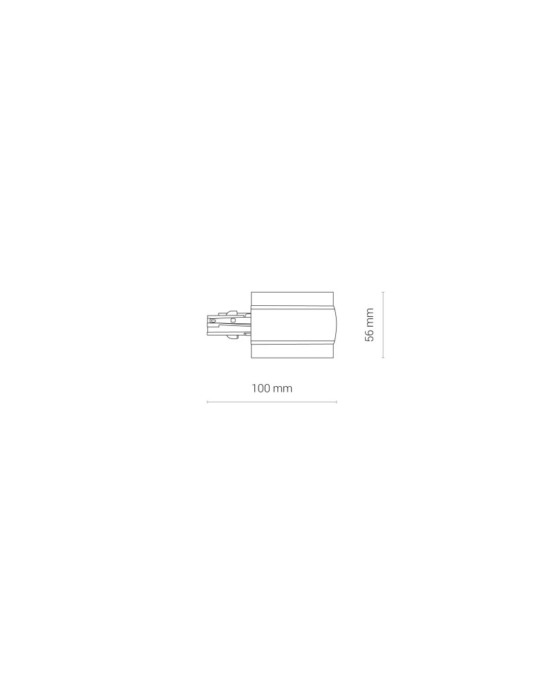 Nowodvorski CTLS REC POWER END CAP RIGHT WH (PER) Akcesoria Podtynkowe Systemu Biały 8691 Nowodvorski CTLS REC POWER END CAP RIGHT WH (PER) Akcesoria Podtynkowe Systemu Biały 8691