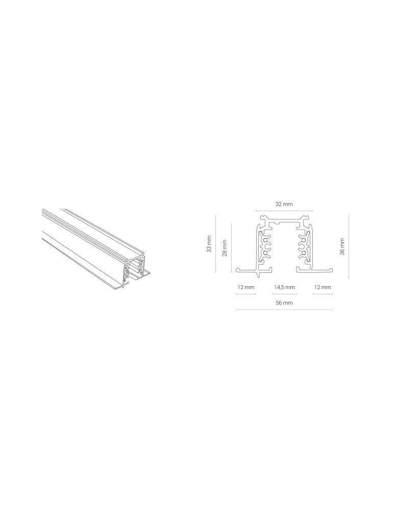 Nowodvorski CTLS RECESSED TRACK 3 CIRCUIT 2m Szynoprzewód 3F Podtynkowy Czarny 8694 Nowodvorski CTLS RECESSED TRACK 3 CIRCUIT 2m Szynoprzewód 3F Podtynkowy Czarny 8694