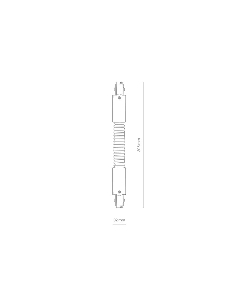 Nowodvorski CTLS POWER FLEX CONNECTOR Akcesoria Natynkowe Systemu Biały 8698 Nowodvorski CTLS POWER FLEX CONNECTOR Akcesoria Natynkowe Systemu Biały 8698