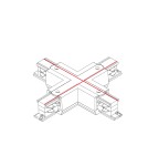 Nowodvorski CTLS POWER X CONNECTOR Akcesoria Natynkowe Systemu Czarny 8702 Nowodvorski CTLS POWER X CONNECTOR Akcesoria Natynkowe Systemu Czarny 8702