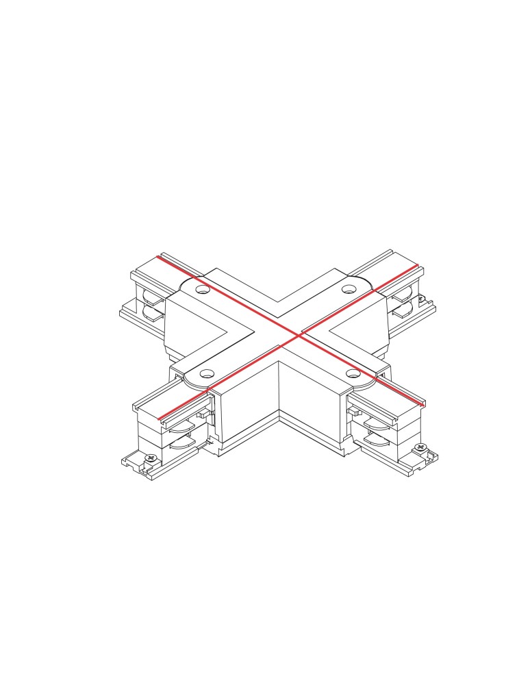 Nowodvorski CTLS POWER X CONNECTOR Akcesoria Natynkowe Systemu Czarny 8702 Nowodvorski CTLS POWER X CONNECTOR Akcesoria Natynkowe Systemu Czarny 8702