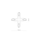 Nowodvorski CTLS POWER X CONNECTOR Akcesoria Natynkowe Systemu Czarny 8702 Nowodvorski CTLS POWER X CONNECTOR Akcesoria Natynkowe Systemu Czarny 8702