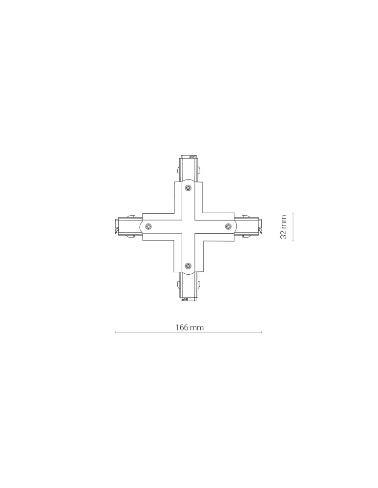 Nowodvorski CTLS POWER X CONNECTOR Akcesoria Natynkowe Systemu Czarny 8702 Nowodvorski CTLS POWER X CONNECTOR Akcesoria Natynkowe Systemu Czarny 8702