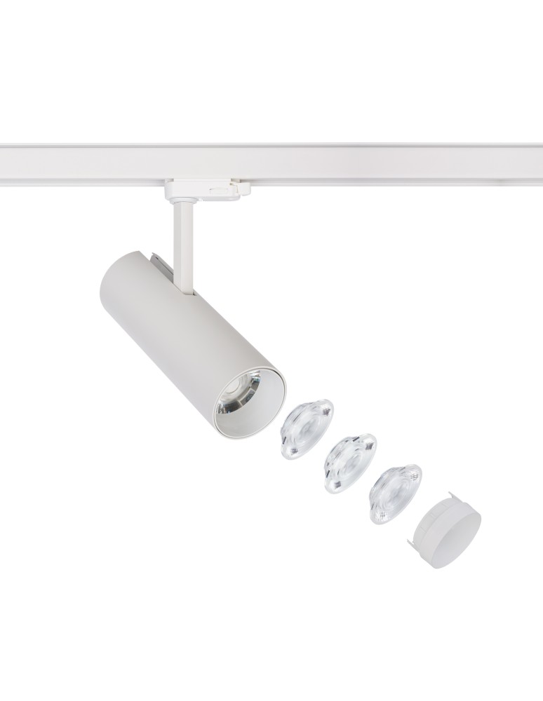 Nowodvorski CTLS MILO LED 25W 3000K Reflektor do Szyny 3F Nowodvorski 1xLED Biały 8762 Nowodvorski CTLS MILO LED 25W 3000K Reflektor do Szyny 3F Nowodvorski 1xLED Biały 8762