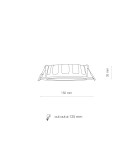 Nowodvorski CL KOS LED 10W 4000K IP44 Downlight Podtynkowy 1xLED Biały 8778 Nowodvorski CL KOS LED 10W 4000K IP44 Downlight Podtynkowy 1xLED Biały 8778
