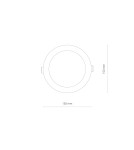 Nowodvorski CL KOS LED 10W 4000K IP44 Downlight Podtynkowy 1xLED Biały 8778 Nowodvorski CL KOS LED 10W 4000K IP44 Downlight Podtynkowy 1xLED Biały 8778