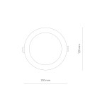 Nowodvorski CL KOS LED 8W 4000K IP44 Downlight Podtynkowy 1xLED Biały 8781 Nowodvorski CL KOS LED 8W 4000K IP44 Downlight Podtynkowy 1xLED Biały 8781