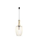 Lampy wiszące retro - Nowodvorski LUKSOR L Sufitowa Wisząca Max moc 1x60W E27  Mosiądz 8850 - product 1