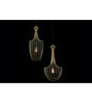 Lampy wiszące retro - Nowodvorski LUKSOR L Sufitowa Wisząca Max moc 1x60W E27  Mosiądz 8850 - product 3