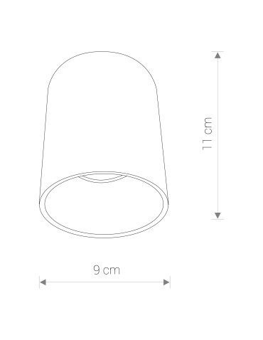 Nowodvorski EYE TONE Natynkowa 1xGU10 Biały 8928 - produkt 2