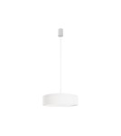 Lampy wiszące z abażurem - Nowodvorski MIST Sufitowa Wisząca Max moc 3x25W only LED E27  Biały 8942 - product 1