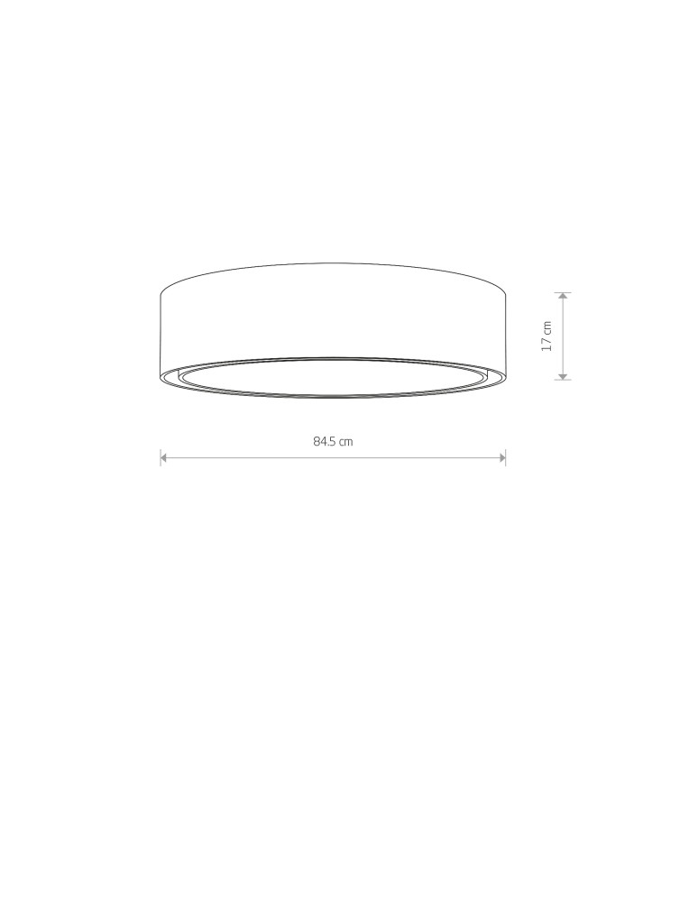 Lampy sufitowe z abażurem - Nowodvorski MIST Sufitowa Plafon Max moc 7x25W only LED E27  Biały 8944 - product kolory-swiatla.pl 2