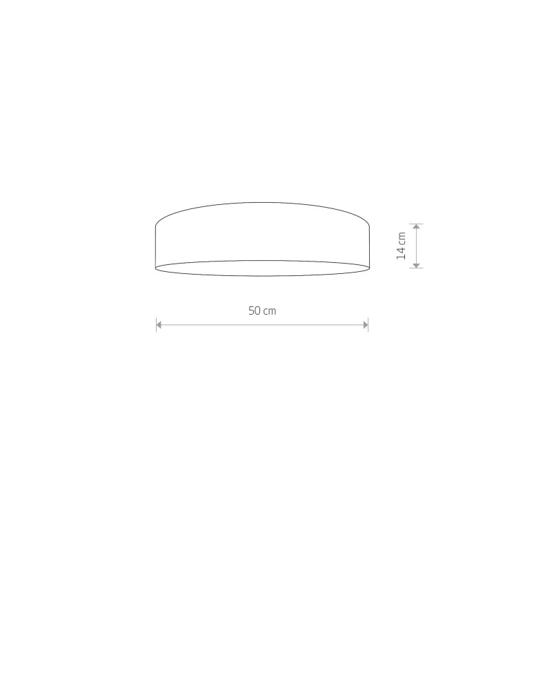 Lampy sufitowe z abażurem - Nowodvorski LAGUNA Sufitowa Plafon Max moc 3x25W only LED E27  Kremowy 8954 - product kolory-swiatla.pl 2