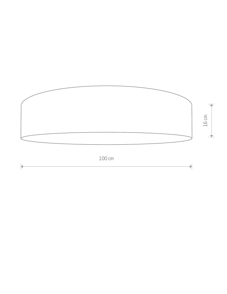 Lampy sufitowe z abażurem - Nowodvorski LAGUNA Sufitowa Plafon Max moc 9x25W only LED E27  Kremowy 8962 - product kolory-swiatla.pl 2