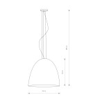 Nowodvorski EGG L Wisząca 5xE27 Biały 9023 Nowodvorski EGG L Wisząca 5xE27 Biały 9023