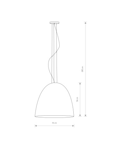 Nowodvorski EGG L Wisząca 5xE27 Czarny 9024 - produkt 2