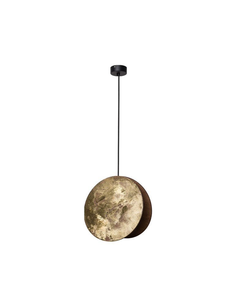 Nowodvorski WHEEL I Wisząca 1xE27 Złoty 9028